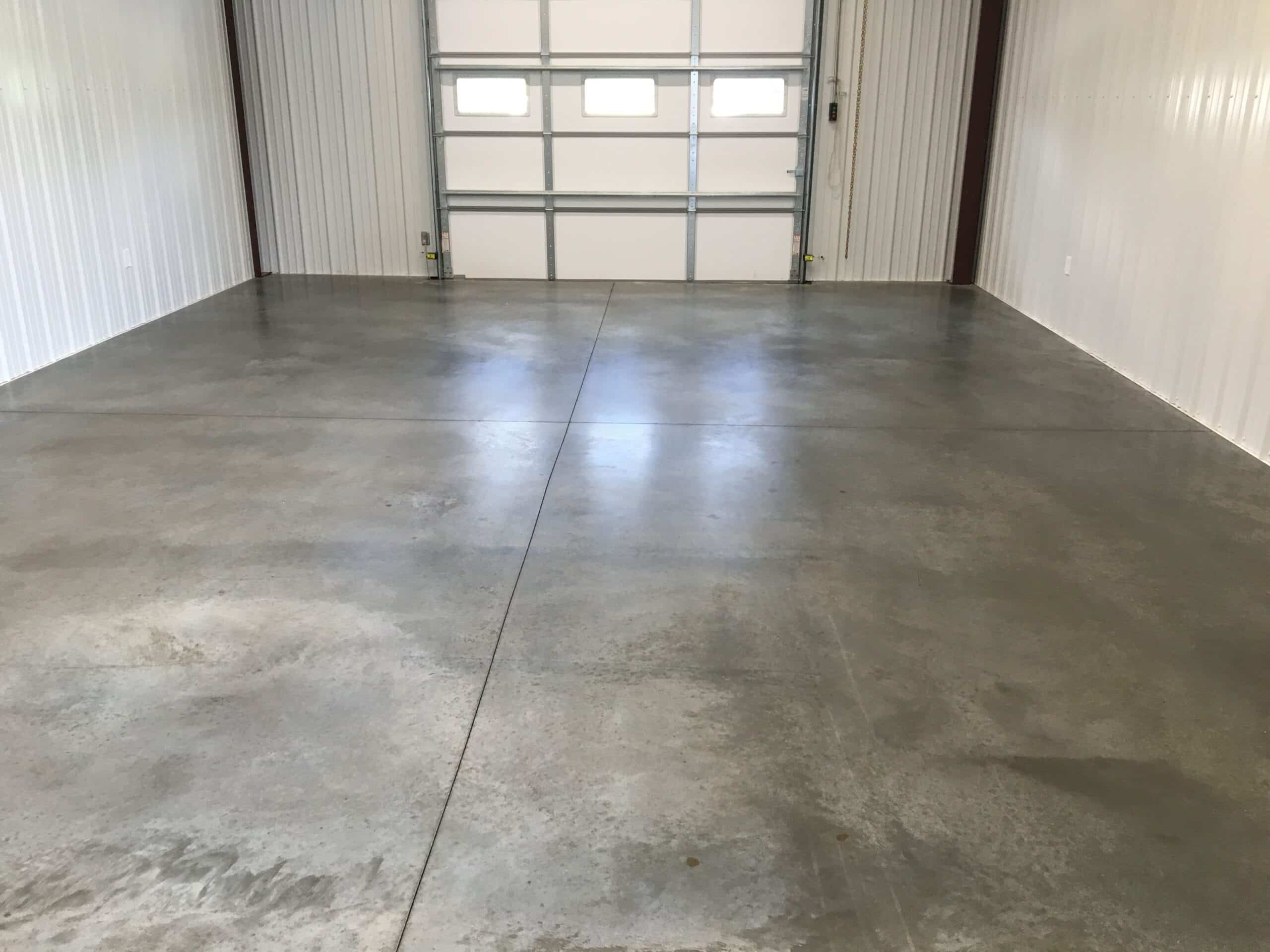 Commercial garage flooring